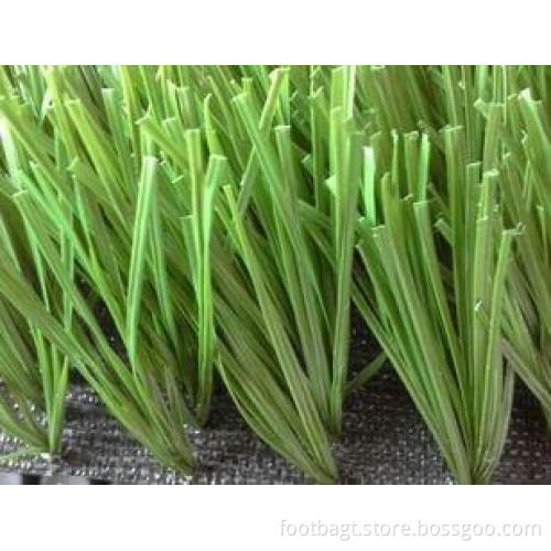 S Shape Football Artificial Grass Monofilament S Shape Syn